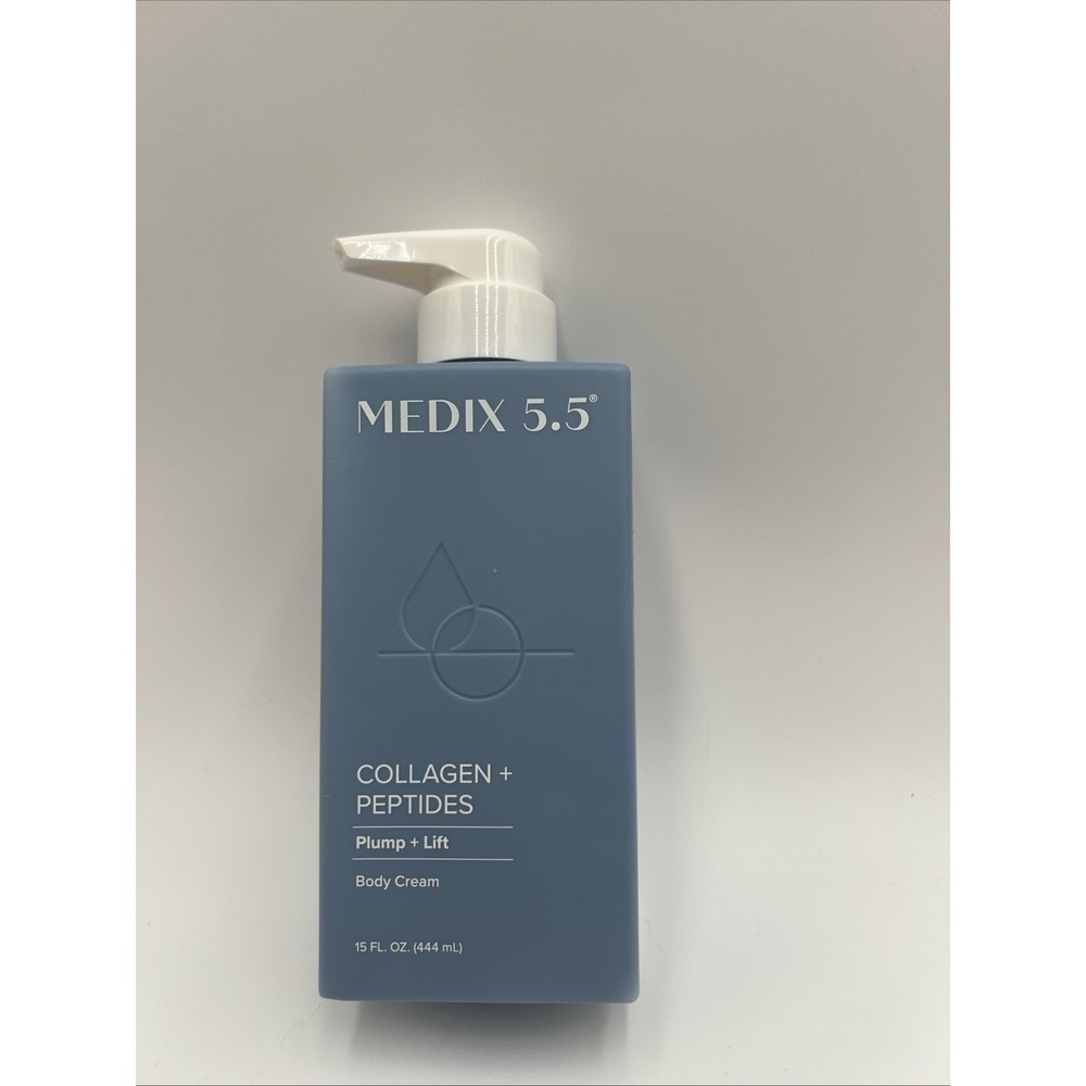 Medix 5.5 Body Treatment Cream Collagen + Peptides Plump + Lift 15 fl oz